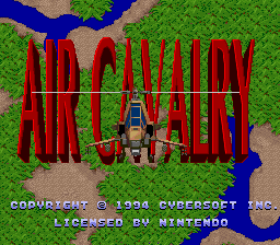Air Cavalry (U)  screenshot