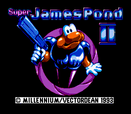 Super James Pond II (J)  screenshot