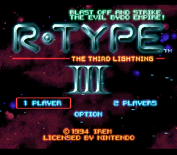R-Type III - The Third Lightning (E) (Beta)  screenshot