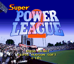 Super Power League 2 (J) (v1.1)  screenshot