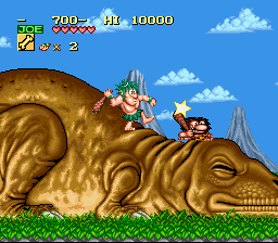Joe & Mac - Caveman Ninja (E) (M6) screenshot
