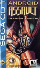 Android Assault - The Revenge of Bari-Arm (U) (Front) cover