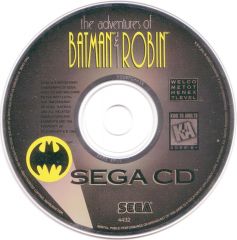 Adventures of Batman & Robin (U) (CD) cover