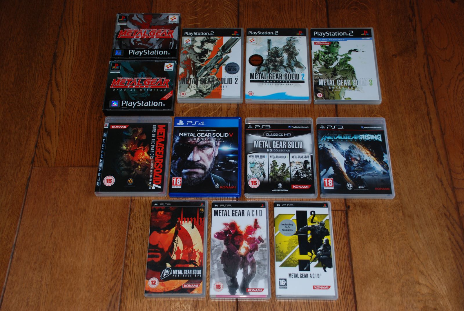Metal Gear Solid žaidimų kolekcija