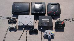 5gen- Panasonic fz-10 3DO, Sega saturn, Atari jaguar, PS1, Nintendo64
