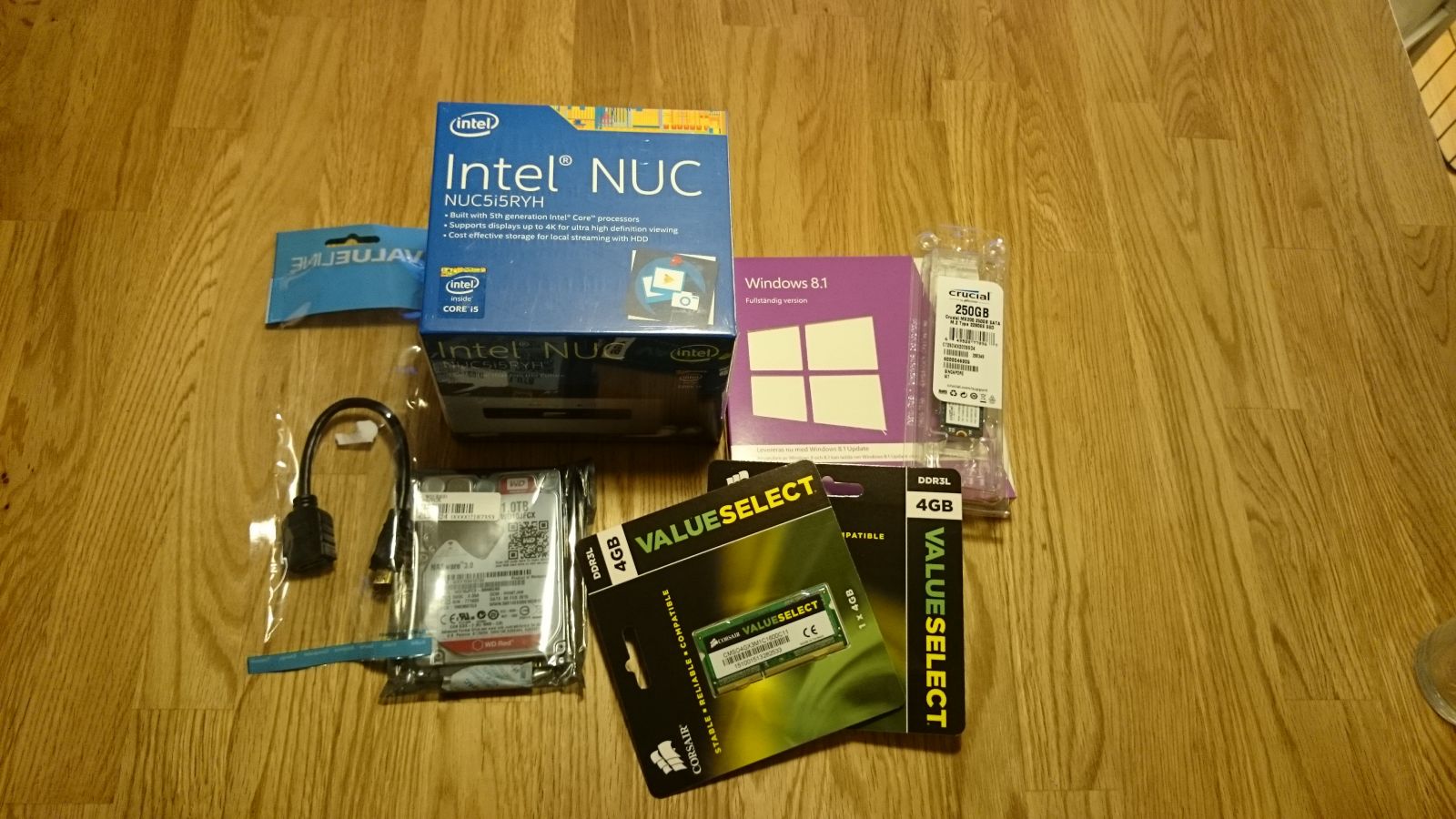 Intel NUC "Mediacenter"