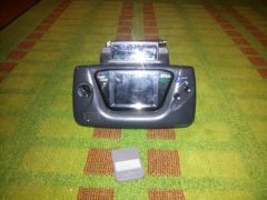Sega Game Gear su TV imtuvu ir PS atminties kortelė