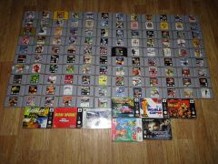 Mano N64 žaidimų kolekcija