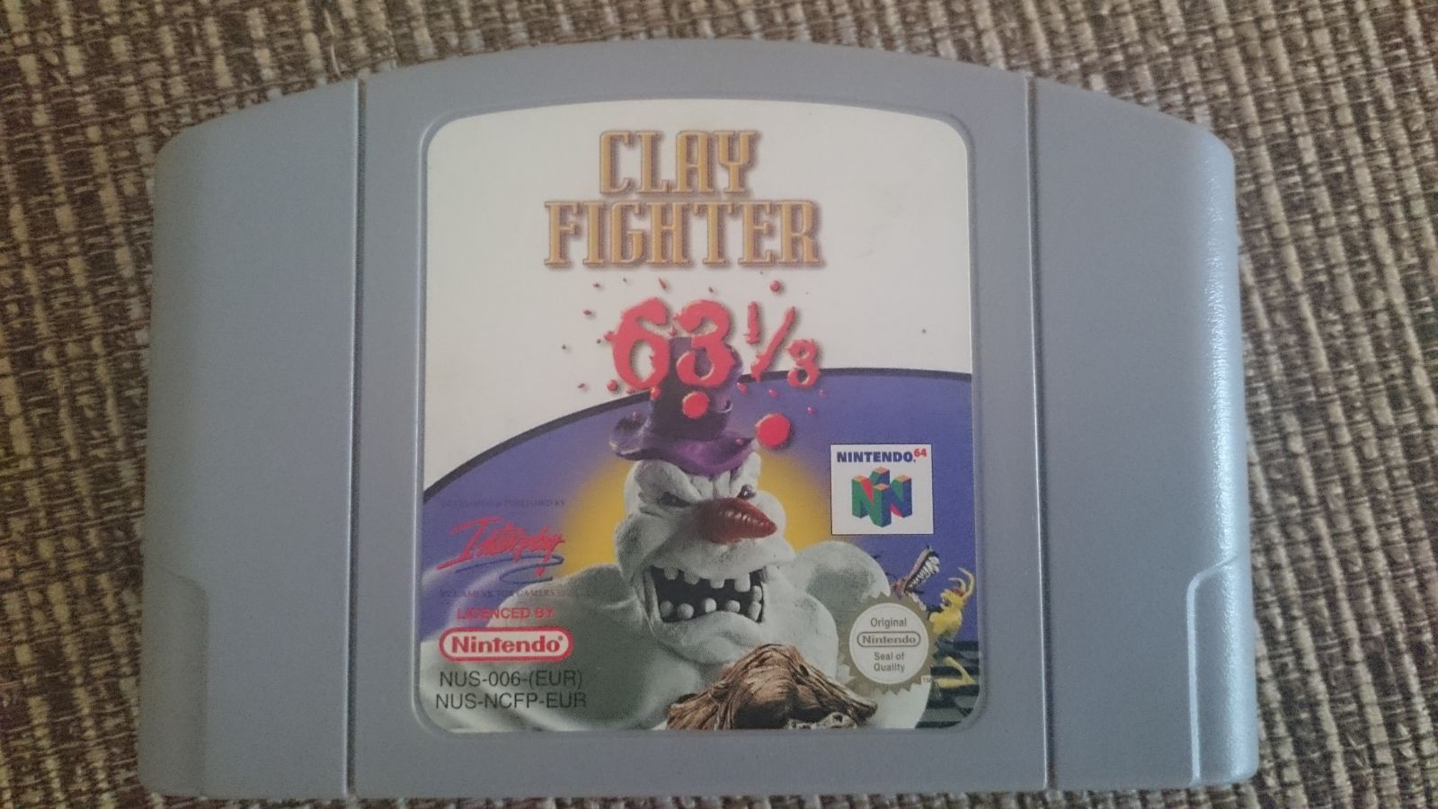 N64 Clay Fighter 63 1/3