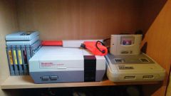 NES, SNES konsolės ir žaidimai