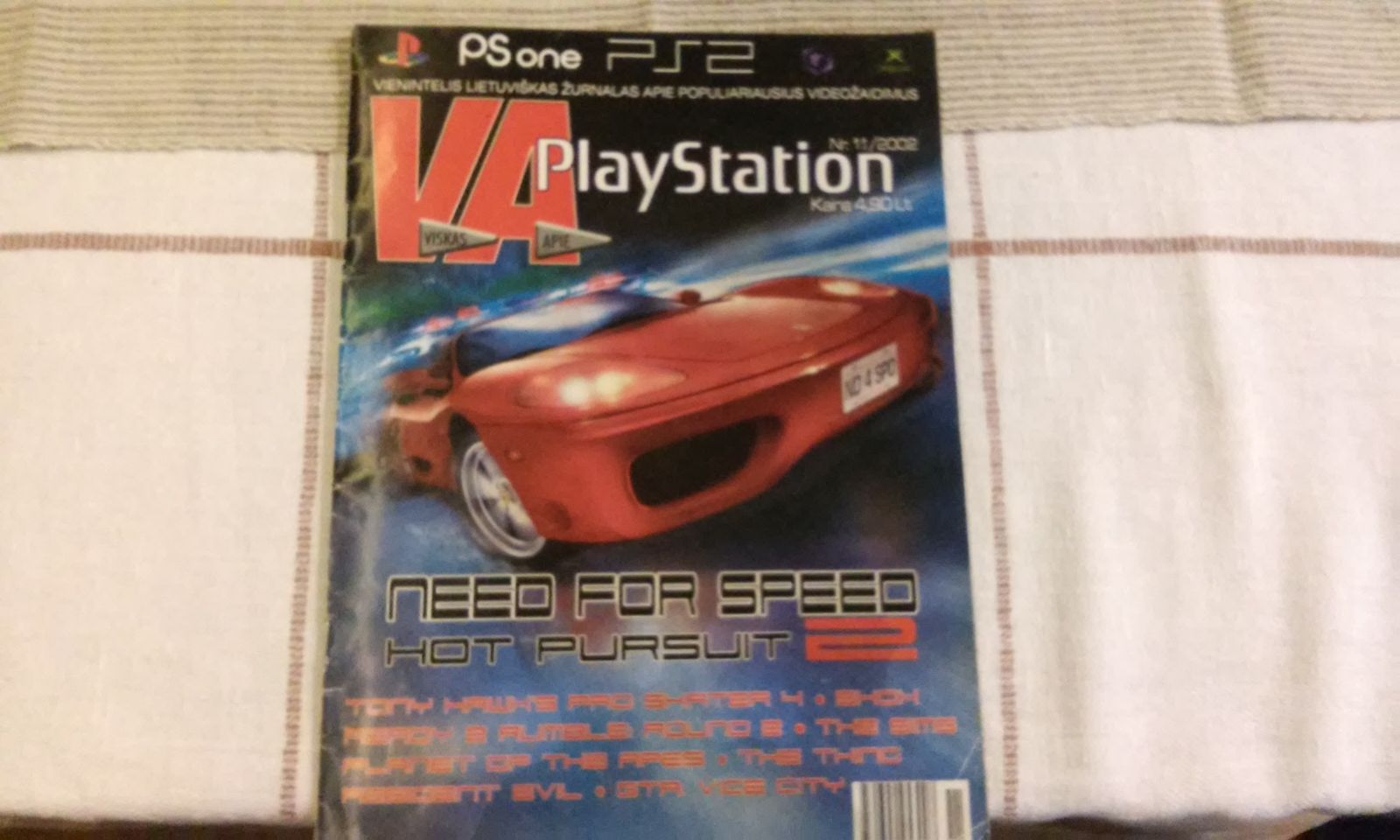 Pirmasis VA Playstation žurnalas. 12/2002