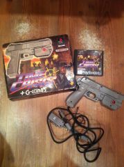 +Gcon 45 PS1 Lightgun + original game in a boxed set.