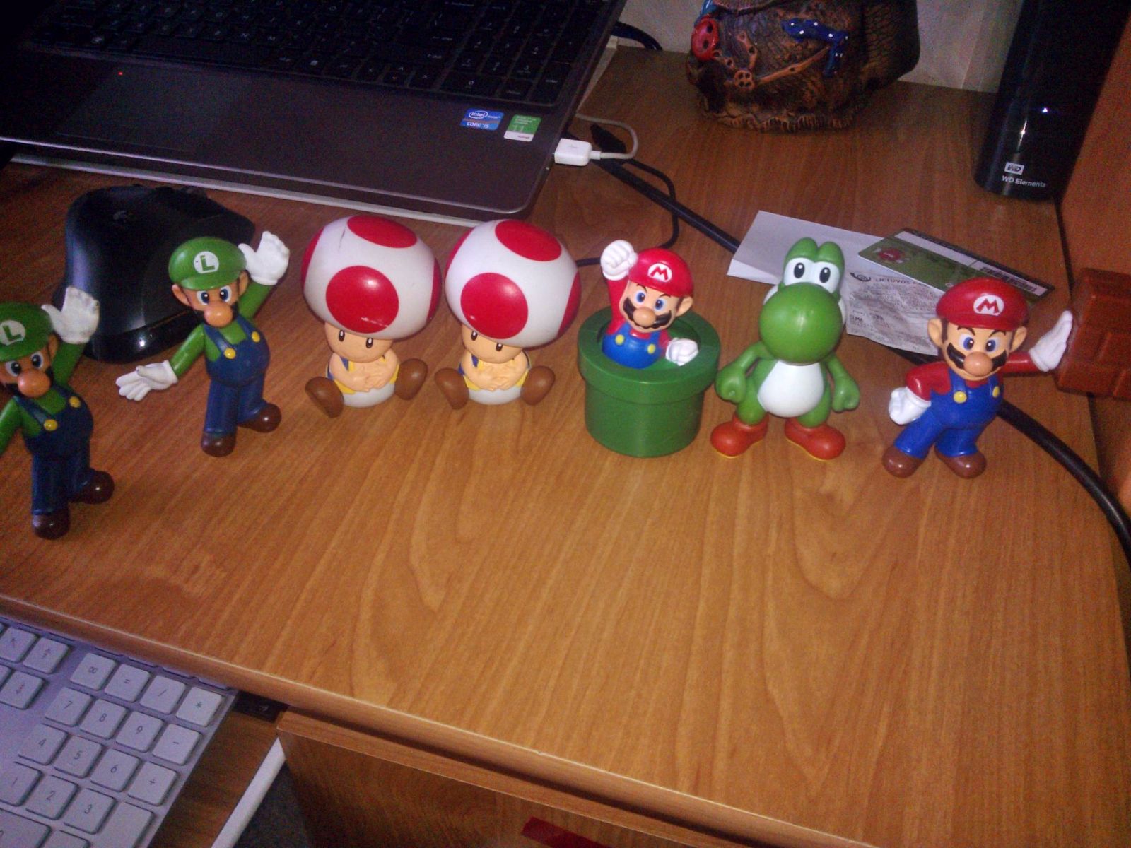 Mario mcdonalds toys