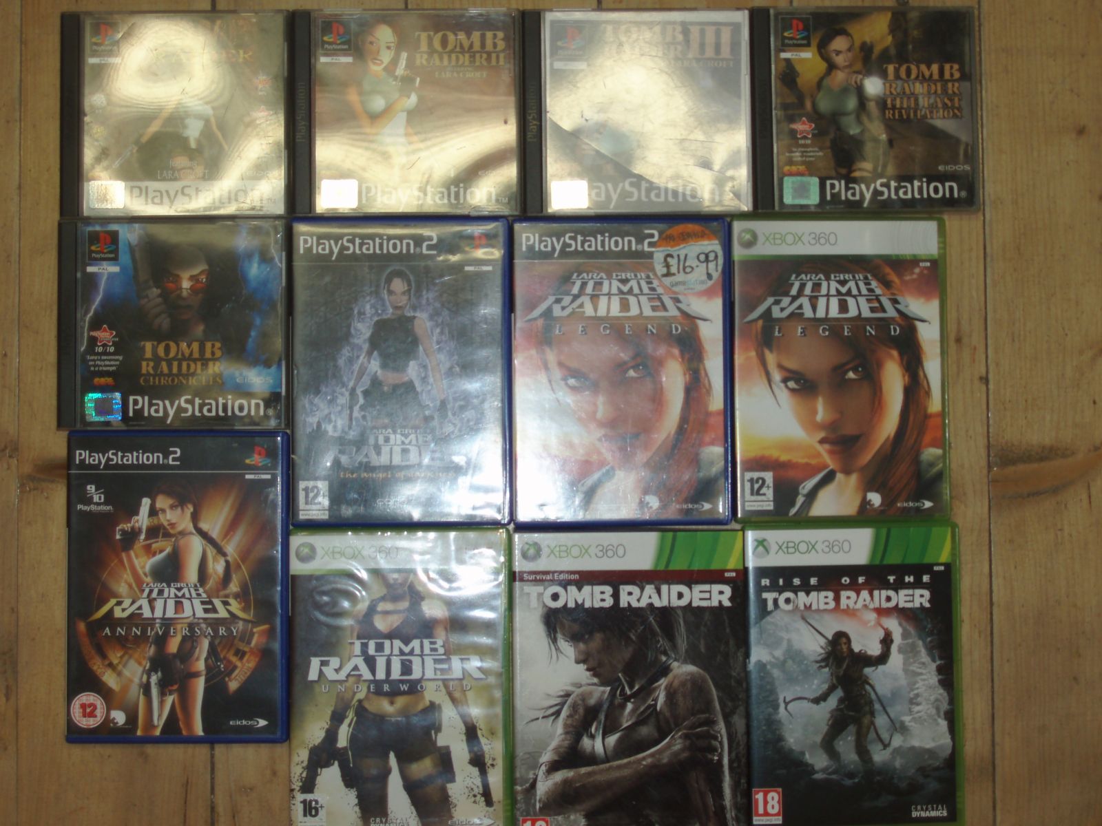 Tomb Raider kolekcija po papildimo atrodo taip :)