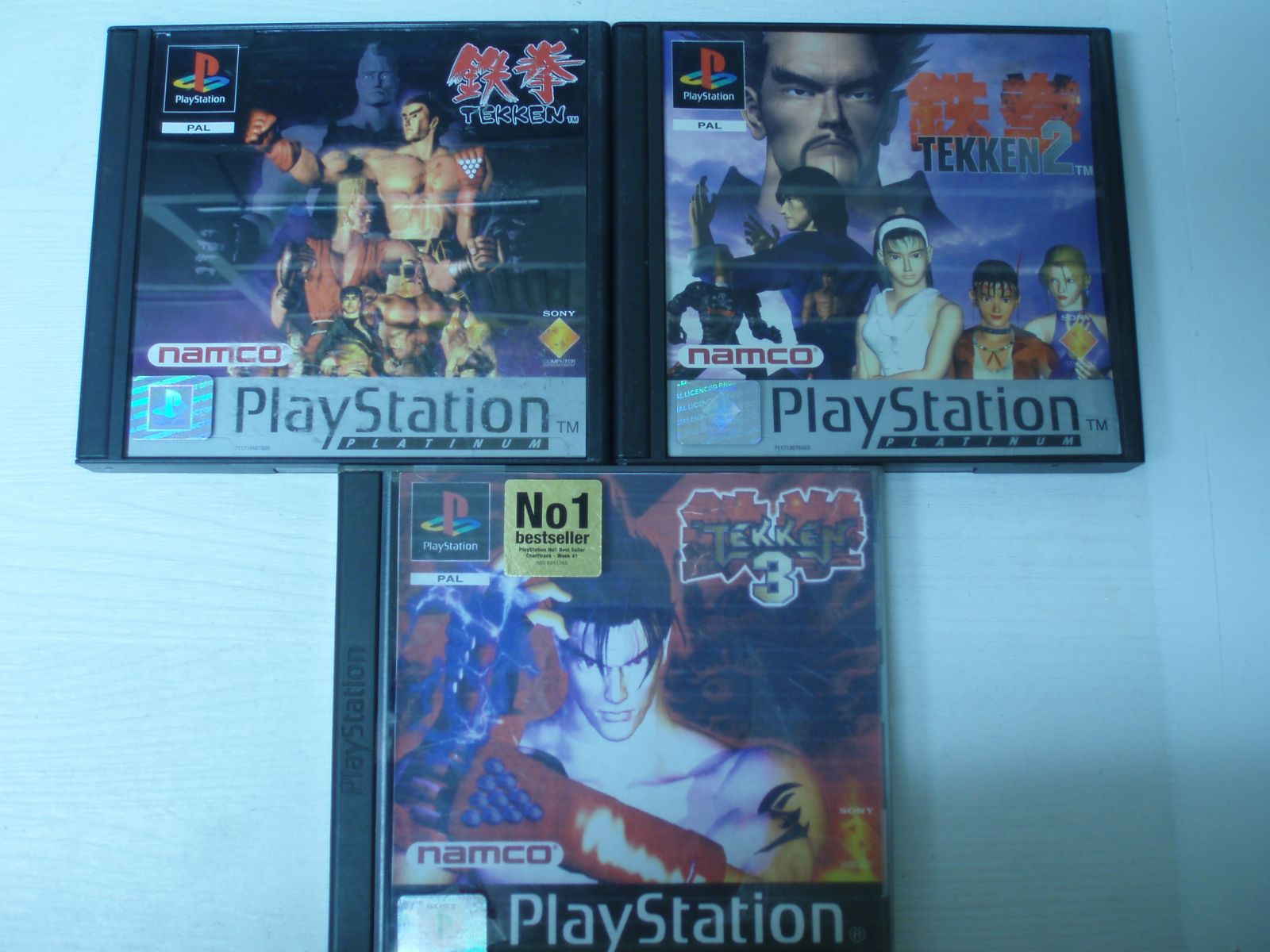 PS1 Tekken kolekcija
