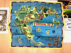 Commodore Žaidimas: Ultima VI The False Prophet (Medžiaginis Žemėlapis)
