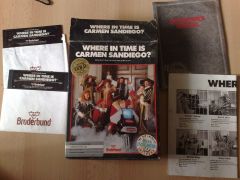 Commodore Žaidimas: Where In The Time Is Carmen Sandiego