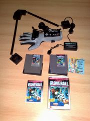 NES Power Glove Su Žaidimais : Glove Ball Ir Bad Street Brawler