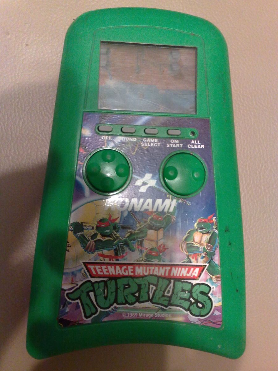 Teenage Mutant Ninja Turtles Žaidimukas (1989 metų)