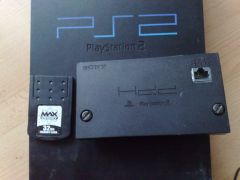 PS2 32MB Memory Card ir Network/HDD Adapter