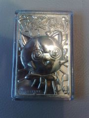 Nintendo 1999m Auksinė Special Edition Pokemon'o Jigglypuff Kortelė/Plokštelė