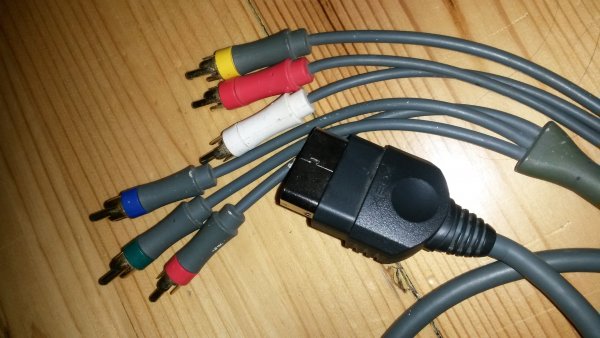 XBOX komponentinis kabelis