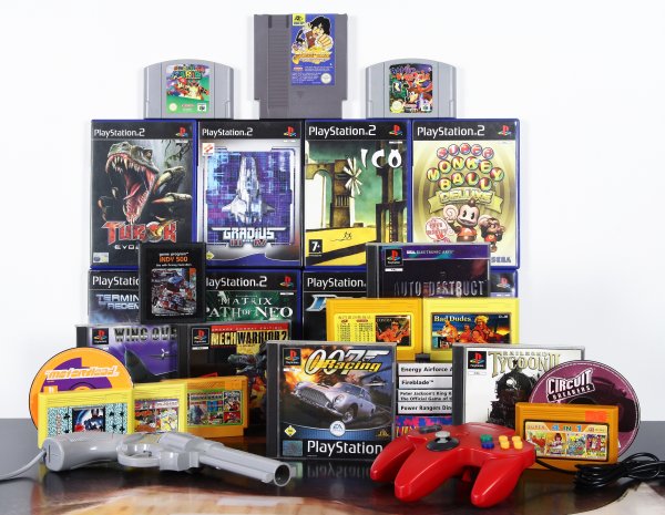 N64, PS1, PS2, Famiclone, NES, Atari 2600