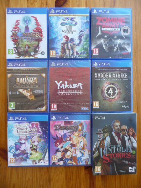 PS4 - 37 + papildymai