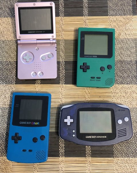Gameboy konsoles