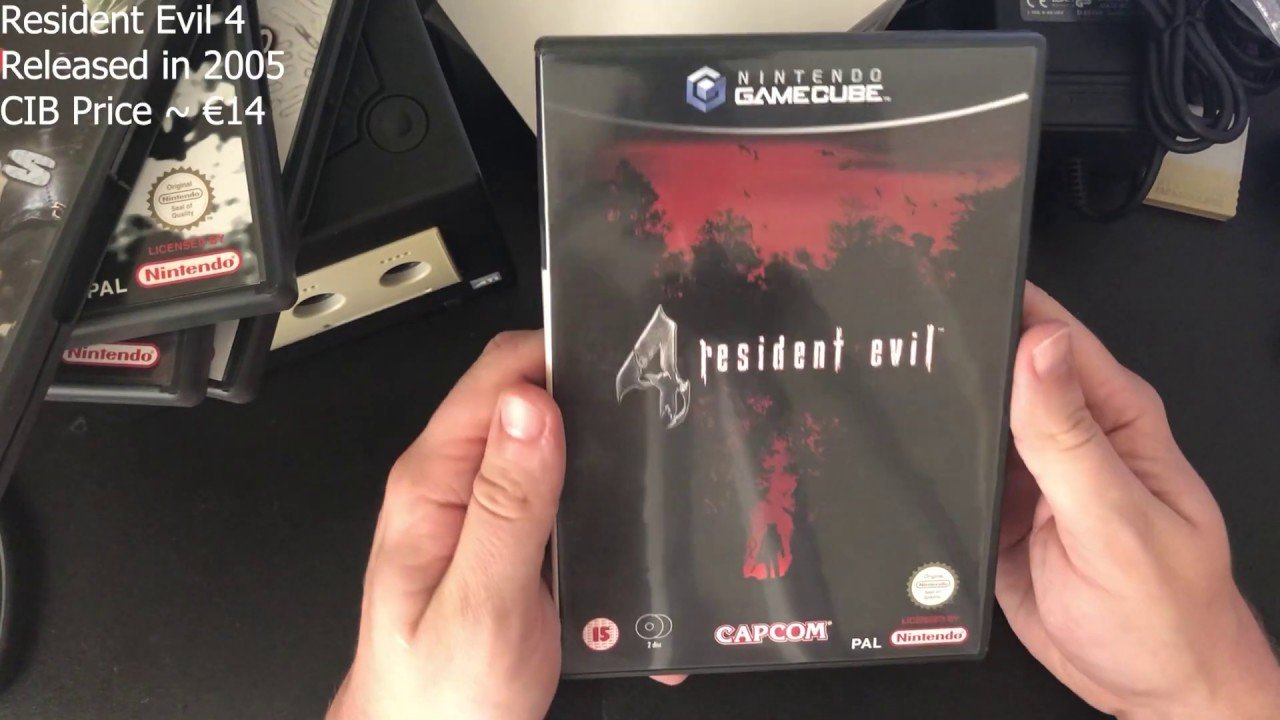 Naujausias papildymas - Nintendo Gamecube su Resident Evil Set'u