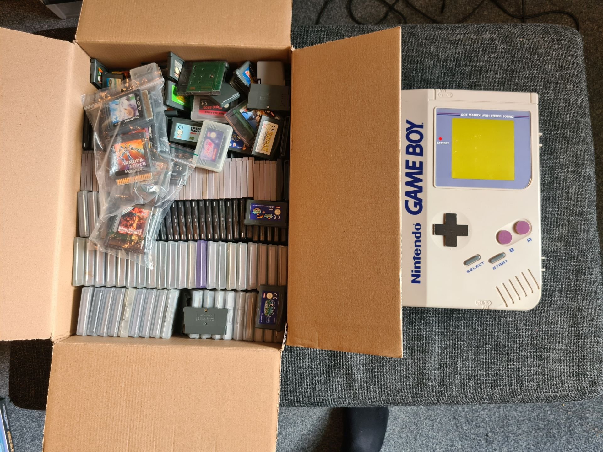 GameBoy piratams ne ir mano boxed žaidimų kolekcija