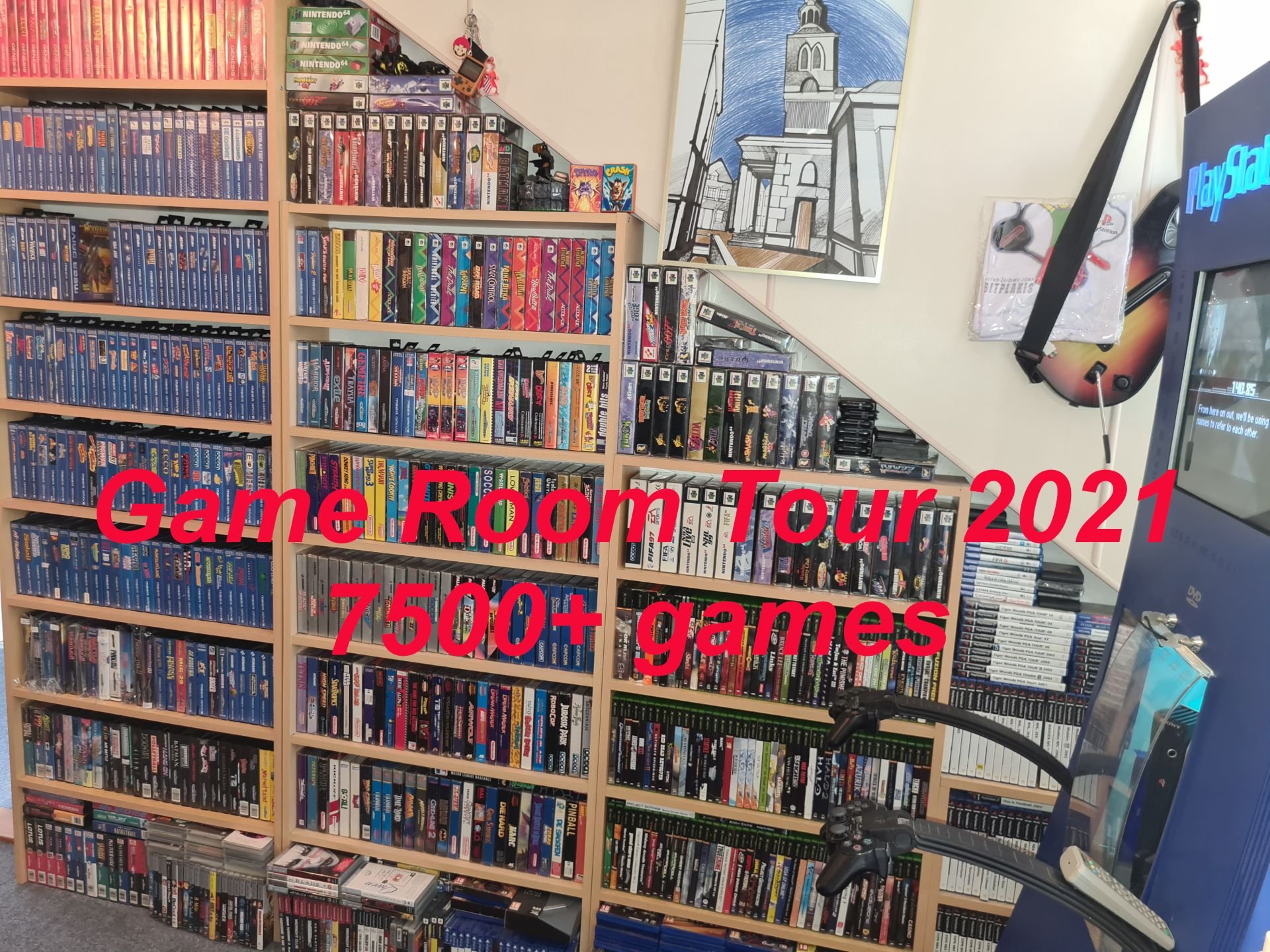 Game Room tour 2021