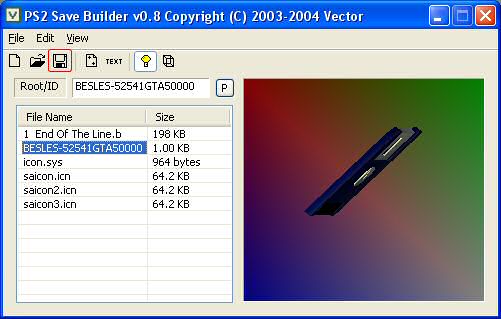 Sony PS2 save builder